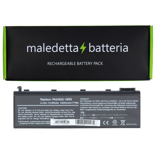Batteria nera 8 v 5200 - 14.4-14.8,